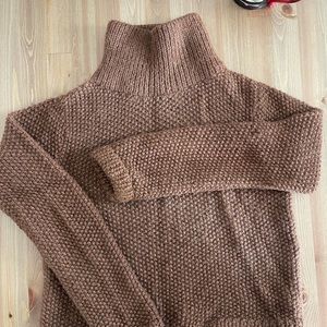 Assembly’s New York alpaca sweater, coffee color, EUC- like new, size 1 xs-s